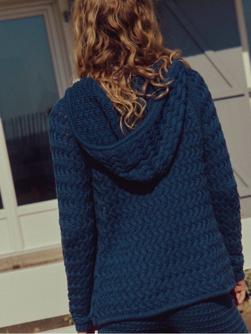 Free People Laguna Love Sweater. NWT. Dark denim